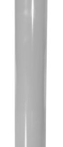 Vestil Steel Pipe Safety Bollard 48″X8.5″ Silvr