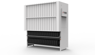 Vidir Tire Carousel with full enclosure security option