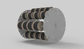 Vidir wire carousel spinner spool carrier option