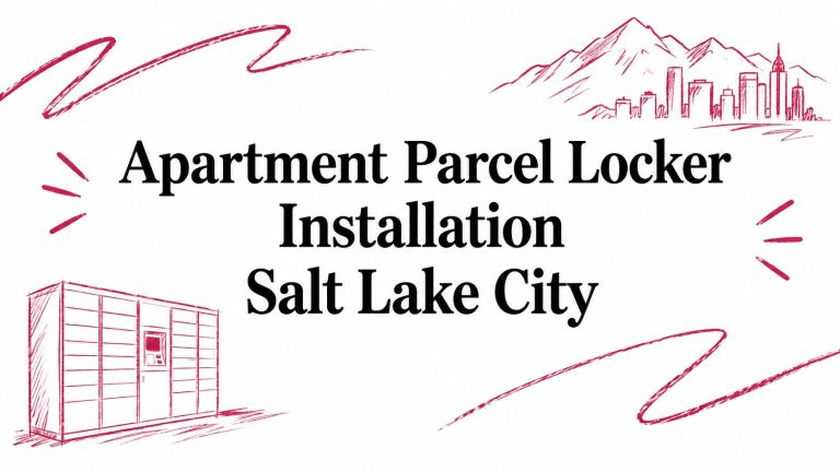 Apartment Parcel Locker Installation Salt Lake City