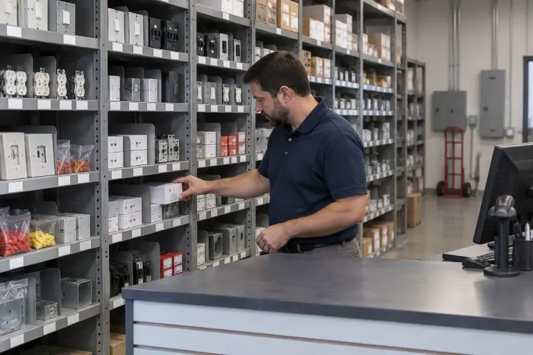 Flexi Bin Shelving for Utah Electrical Wholesalers Guide
