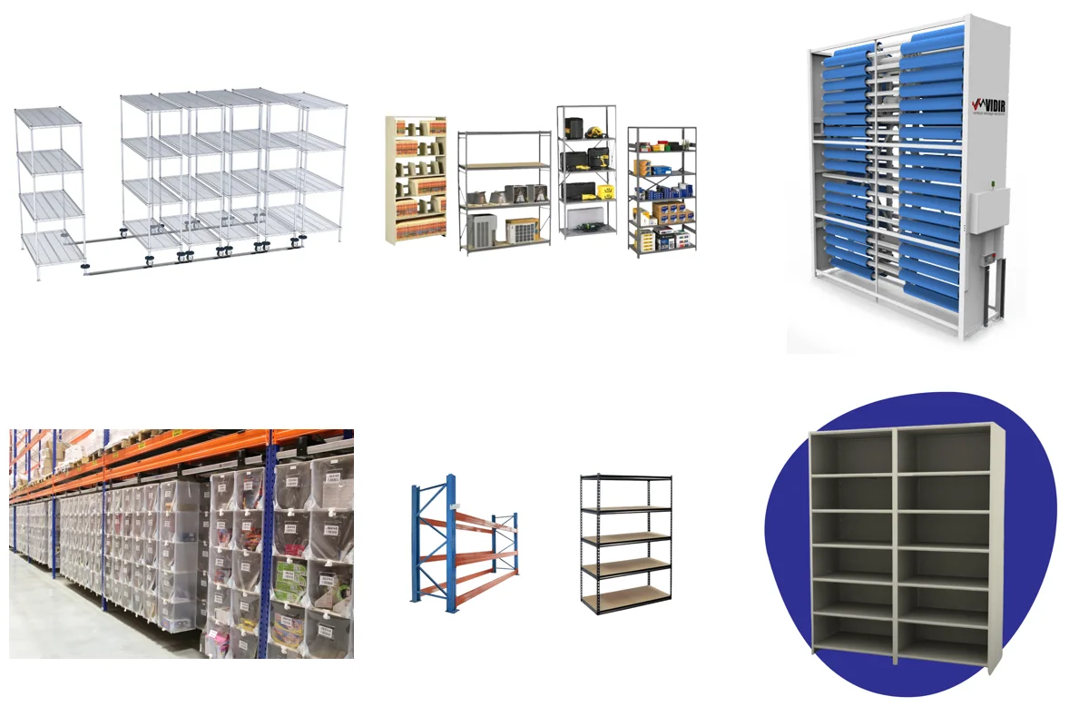 Products from Metro, Tennsco, Vidir, Storeganizer, Jaken and Aurora