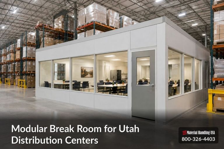 Modular Break Room for Utah Distribution Centers