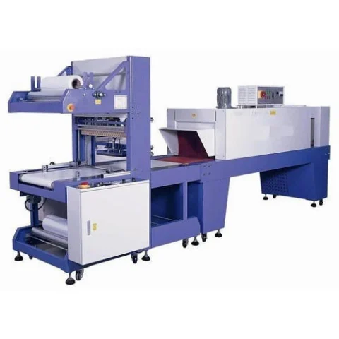 Automatic shrink wrapping machine